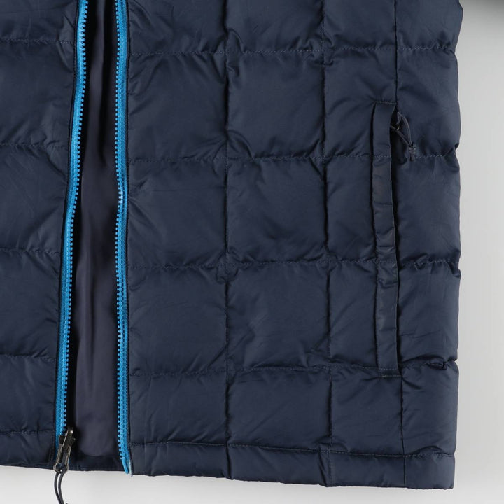 The North Face 550 Fill Power Goose Down Jacket, Men's Size M polyester navy blue type Vintage Second Hand