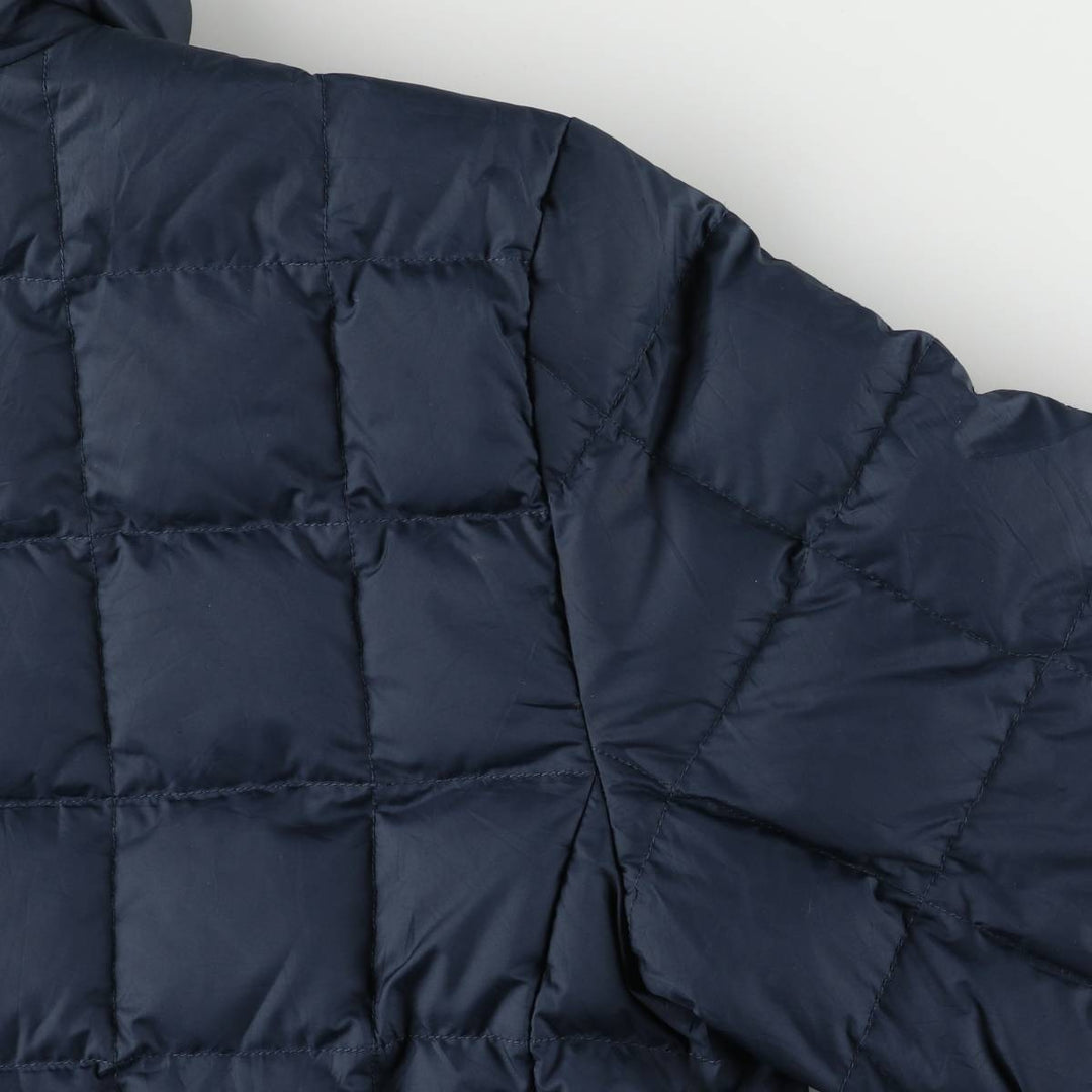 The North Face 550 Fill Power Goose Down Jacket, Men's Size M polyester navy blue type Vintage Second Hand