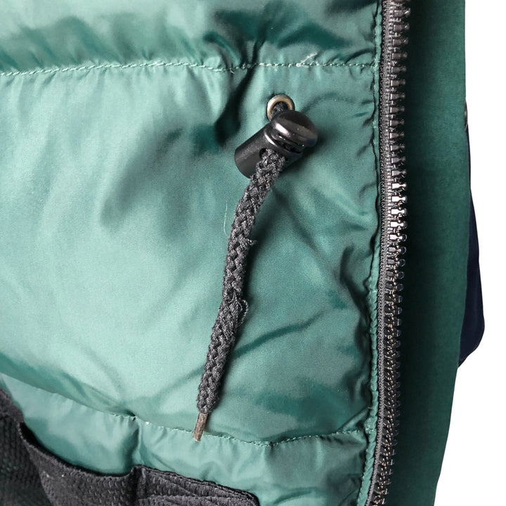 Eddie Bauer Ridge Line Hooded Goose Down Jacket, Men's Size L polyester navy blue type Vintage Second Hand