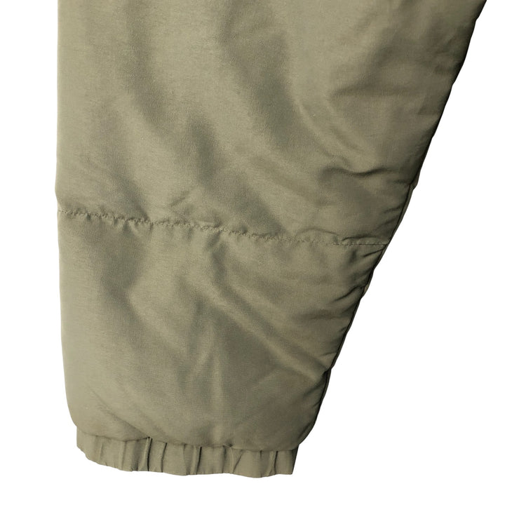 Eddie Bauer Goose Down Jacket, Men's XL Nylon Khaki type Vintage Second Hand