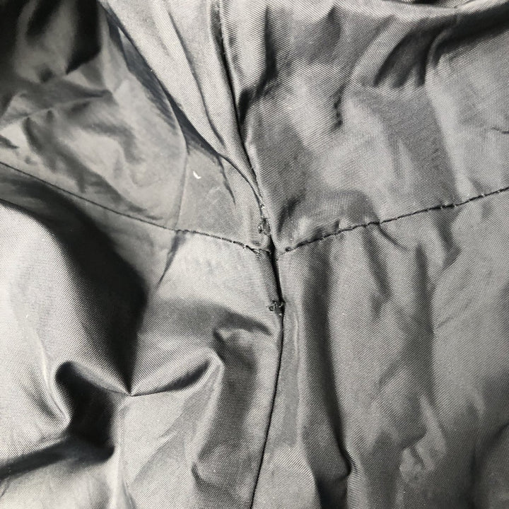 Eddie Bauer Goose Down Jacket, Men's XL Nylon Khaki type Vintage Second Hand