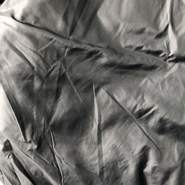 Eddie Bauer Goose Down Jacket, Men's XL Nylon Khaki type Vintage Second Hand