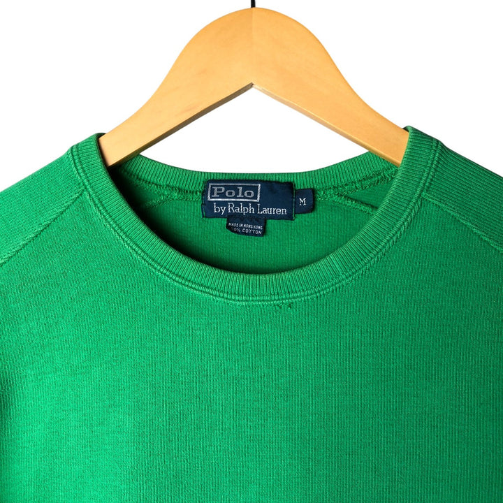 Ralph Lauren POLO by Ralph Lauren long-sleeved T-shirt, men's size M cotton green type Vintage Second Hand