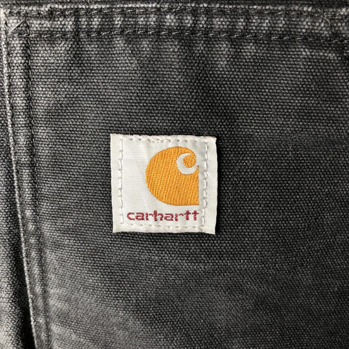 Carhartt FOR WOMEN Duck Vest, Women's Size L cotton black type Vintage Second Hand