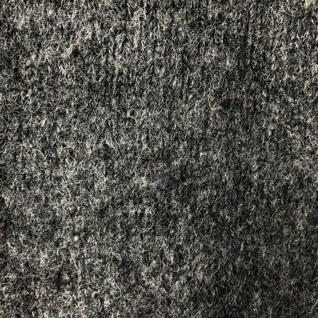 Pendleton All-Over Print High-Neck Wool Knit Sweater, Men's Size Medium wool gray type Vintage Second Hand