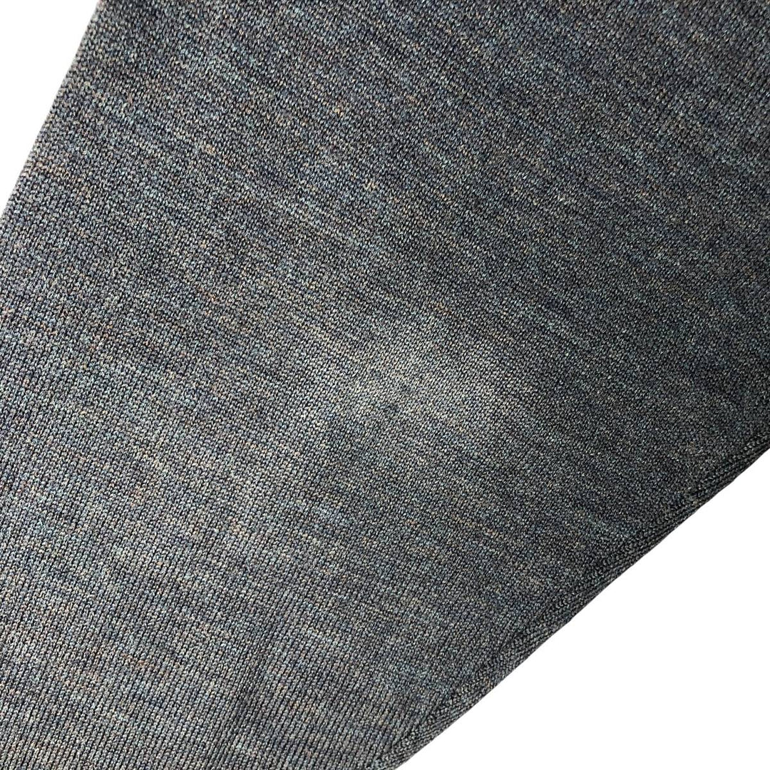 Vintage 1980'S Lacoste wool and acrylic knit sweater, size 7, men's XXL wool Charcoal Vintage Second Hand