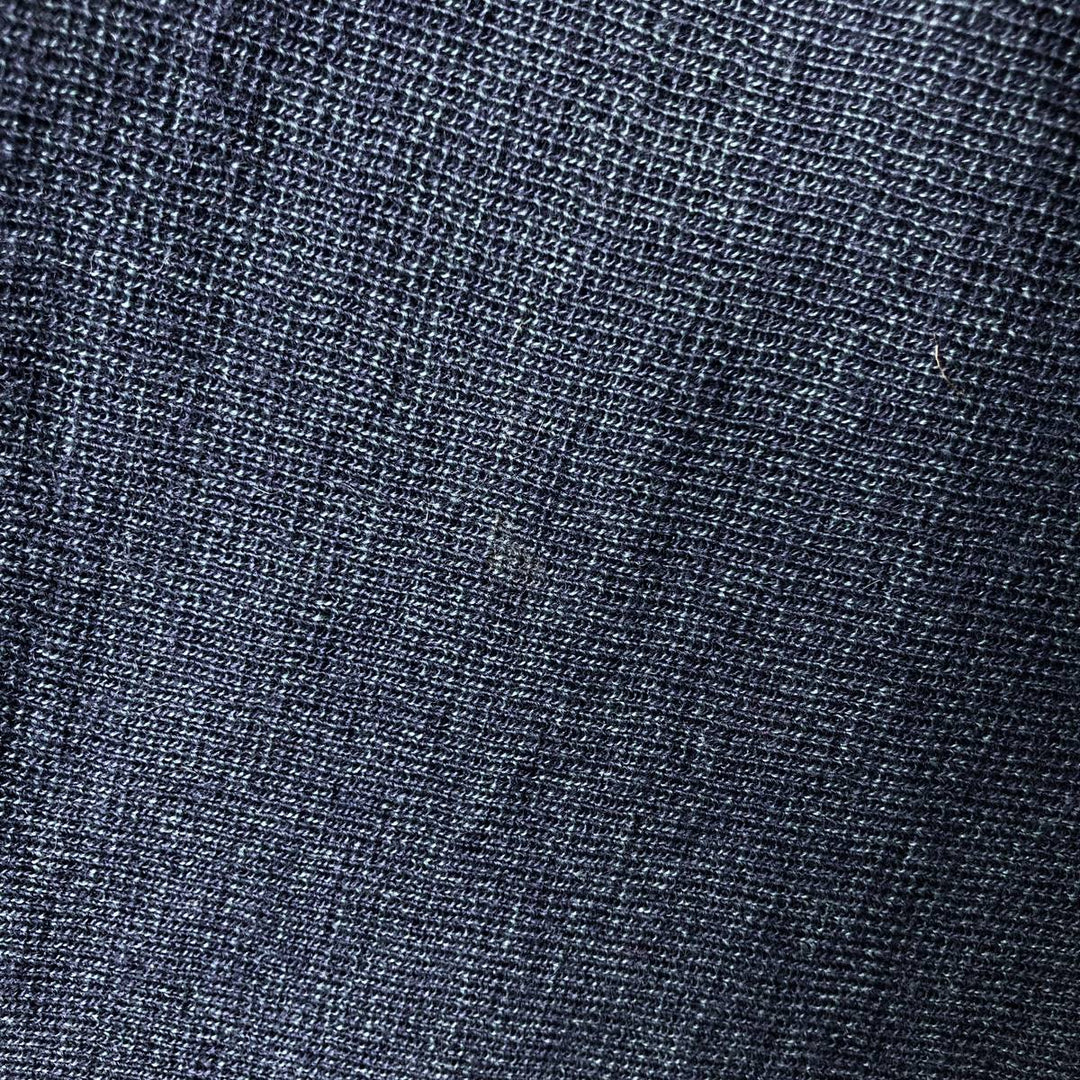 Vintage Lacoste multi-stripe wool knit sweater, size M, men's size M wool navy blue type Vintage Second Hand