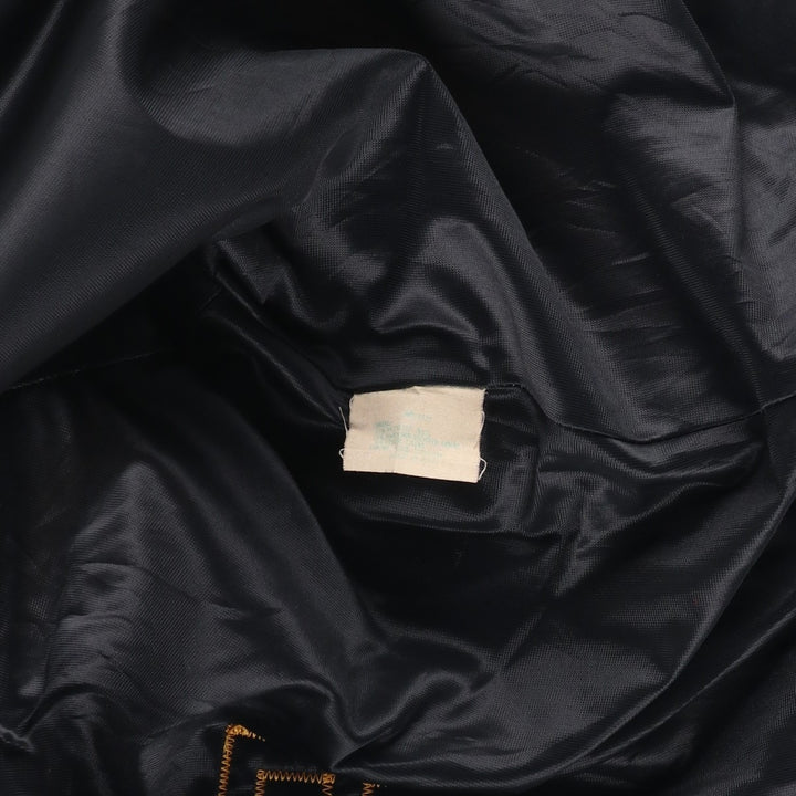 Vintage DeLong wool varsity jacket with a sailor collar and hood from the 1970'S to 1980s, size XL. wool wine-red Vintage Second Hand