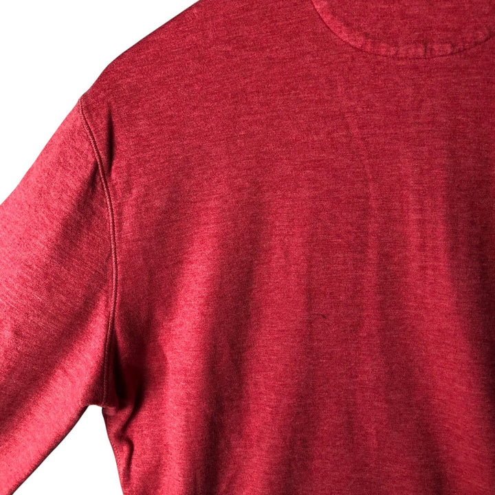 Ralph Lauren POLO RALPH LAUREN half-zip sweatshirt, women's size S cotton pink type Vintage Second Hand