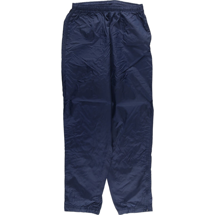 Nike NIKE Warm-up pants, nylon pants, rustling pants, men's size L polyester navy blue type Vintage Second Hand