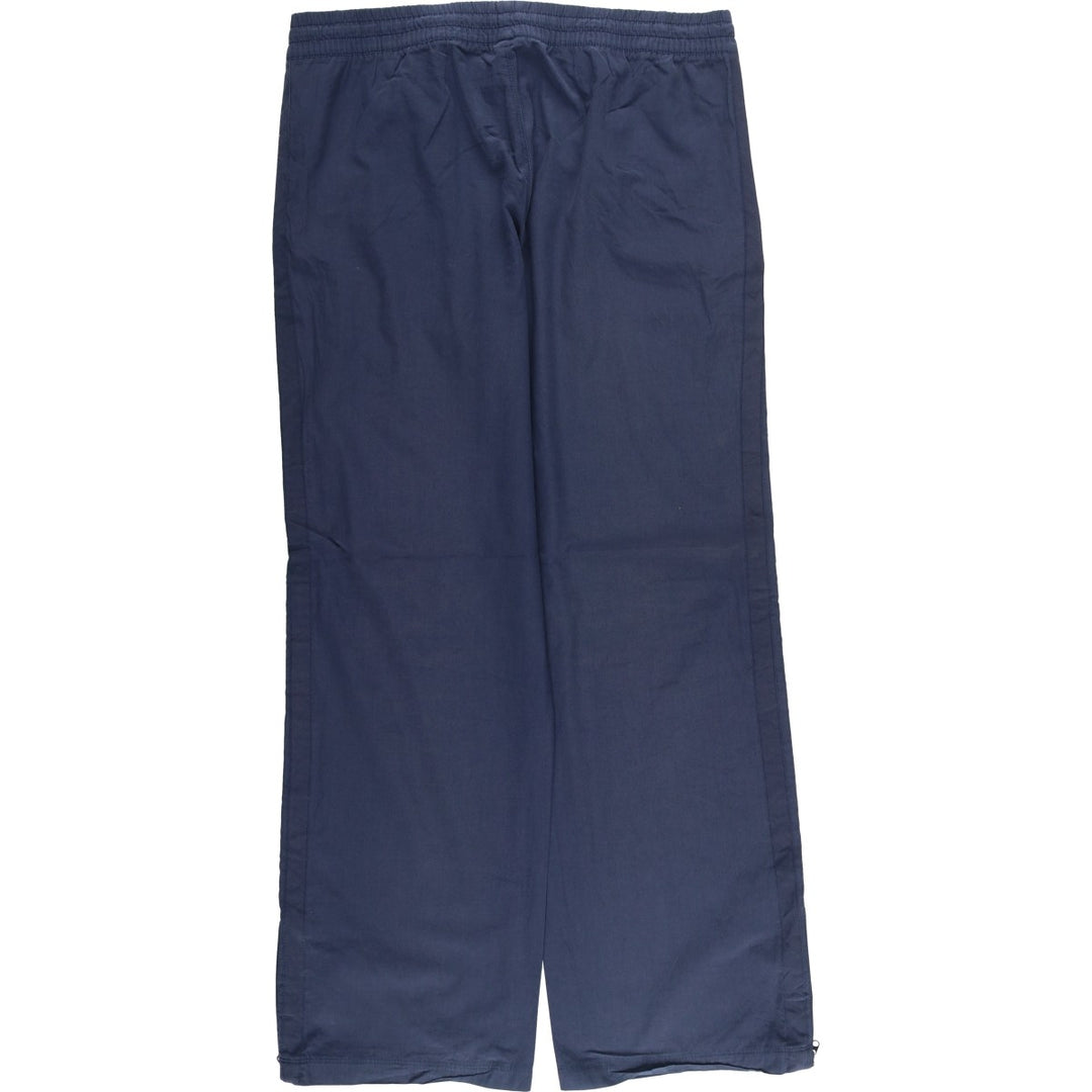 00'S Nike Warm-up Pants, Nylon Pants, Rustling Pants, Men's Size L unclear navy blue type Vintage Second Hand