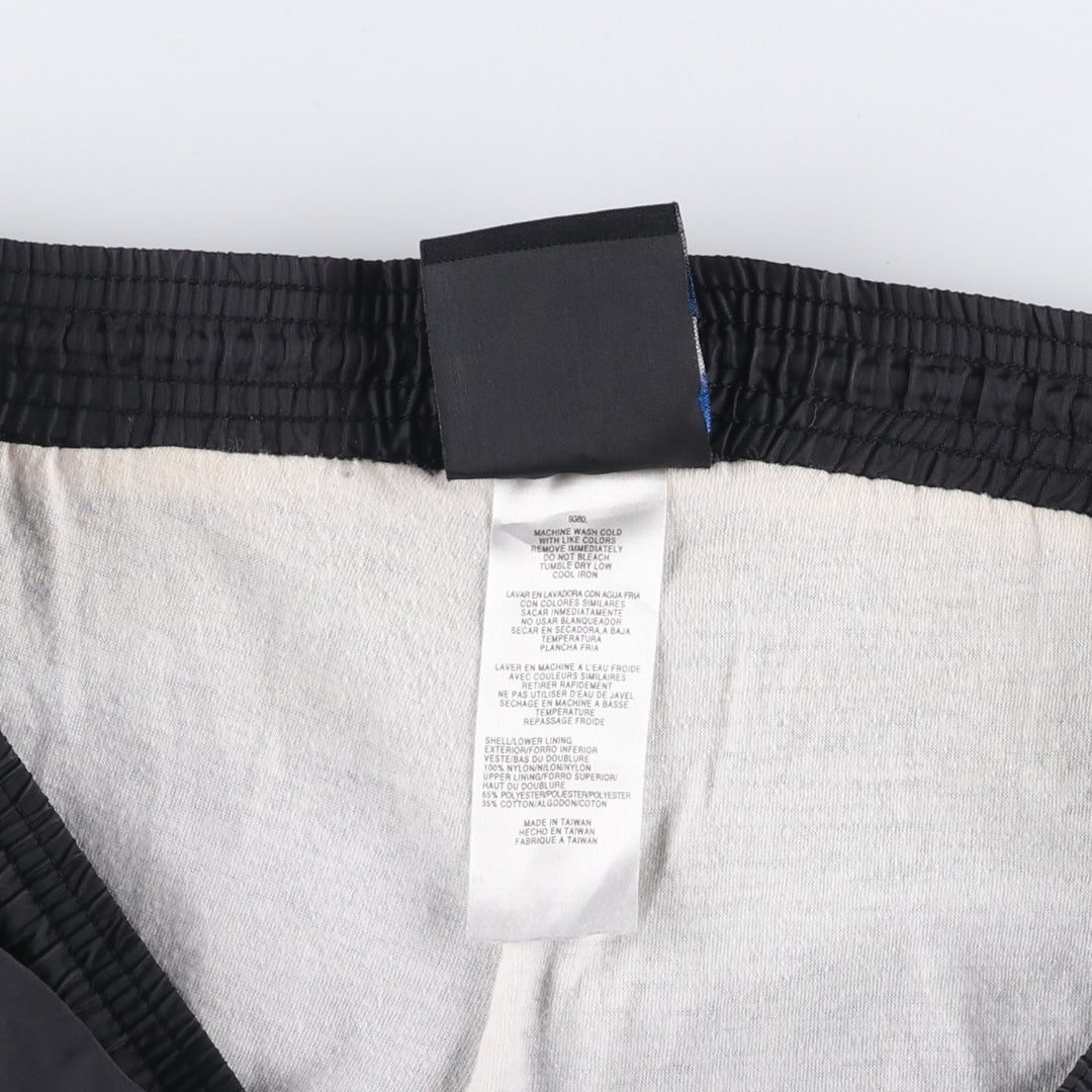 Adidas Team nylon pants, men's size M Nylon black type Vintage Second Hand