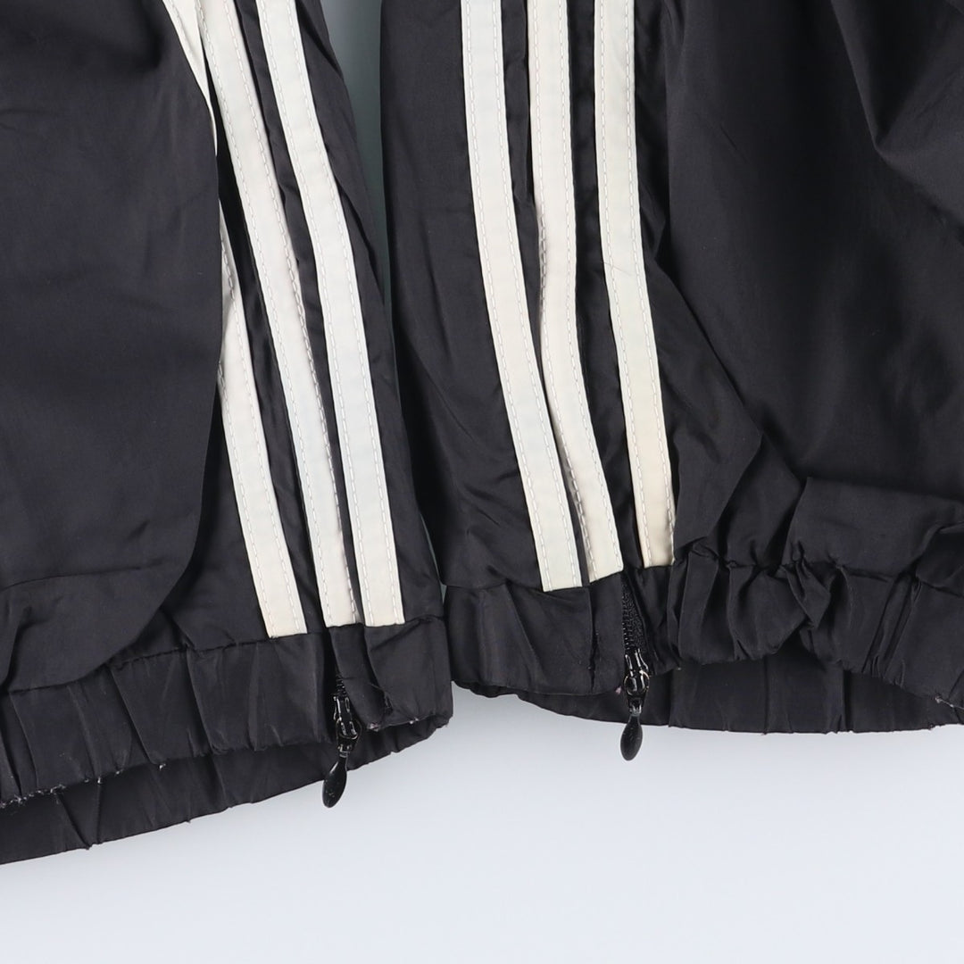 Adidas Team nylon pants, men's size M Nylon black type Vintage Second Hand