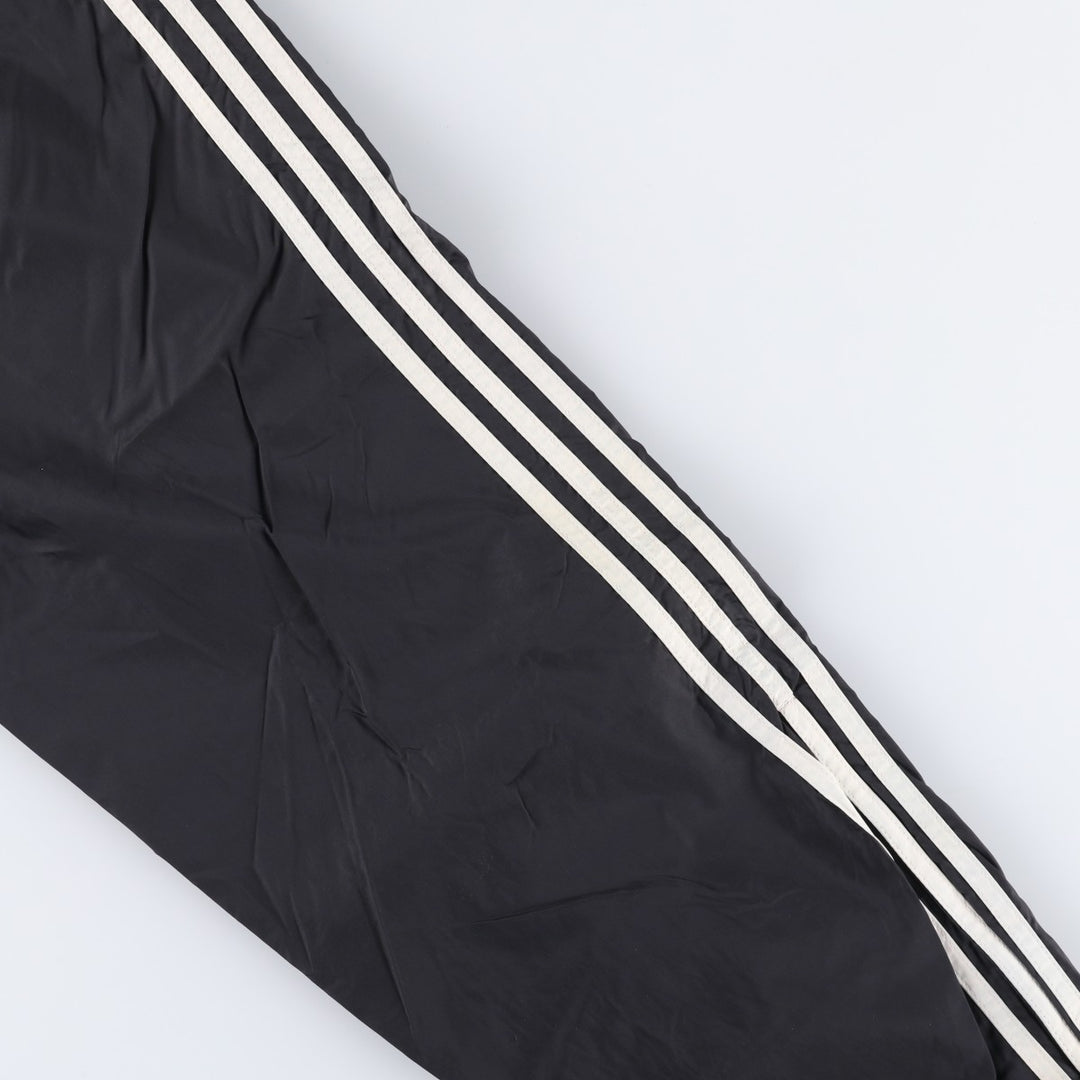 Adidas Team nylon pants, men's size M Nylon black type Vintage Second Hand