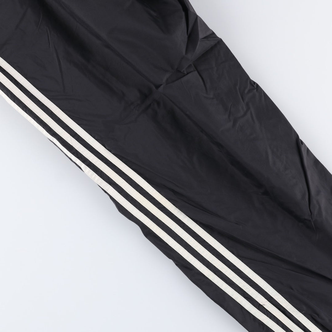 Adidas Team nylon pants, men's size M Nylon black type Vintage Second Hand