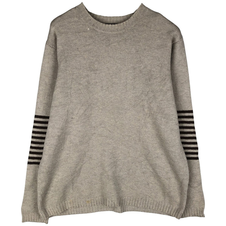 Patagonia Elbow Border Jacquard Wool-Nylon Knit Sweater (50305FA11), Men's Size L Lamb wool Beige type Vintage Second Hand