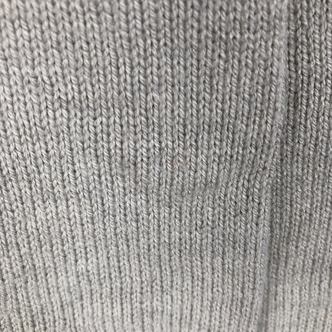 Patagonia Elbow Border Jacquard Wool-Nylon Knit Sweater (50305FA11), Men's Size L Lamb wool Beige type Vintage Second Hand