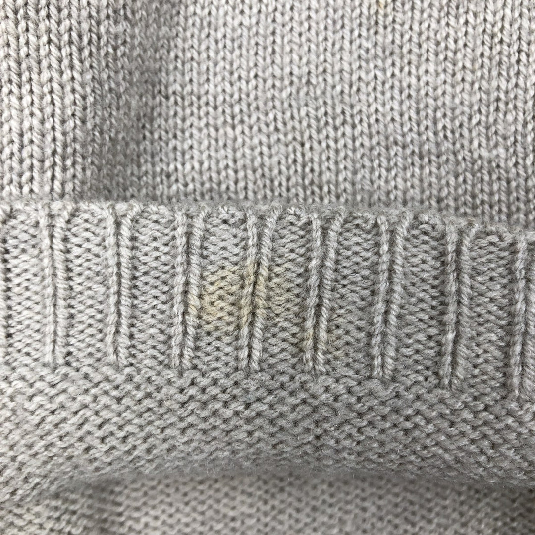 Patagonia Elbow Border Jacquard Wool-Nylon Knit Sweater (50305FA11), Men's Size L Lamb wool Beige type Vintage Second Hand