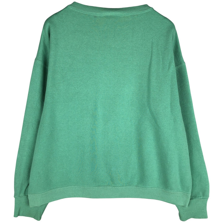 Vintage 1980'S Healthknit McNAMARA'S Advertising Sweatshirt, Made in USA, Men's Size L cotton Emerald green Vintage Second Hand