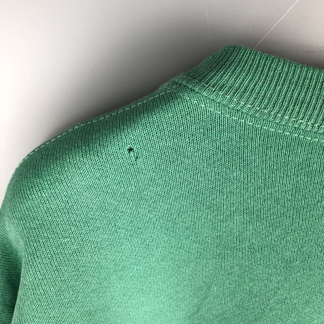 Vintage 1980'S Healthknit McNAMARA'S Advertising Sweatshirt, Made in USA, Men's Size L cotton Emerald green Vintage Second Hand