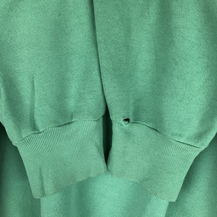 Vintage 1980'S Healthknit McNAMARA'S Advertising Sweatshirt, Made in USA, Men's Size L cotton Emerald green Vintage Second Hand