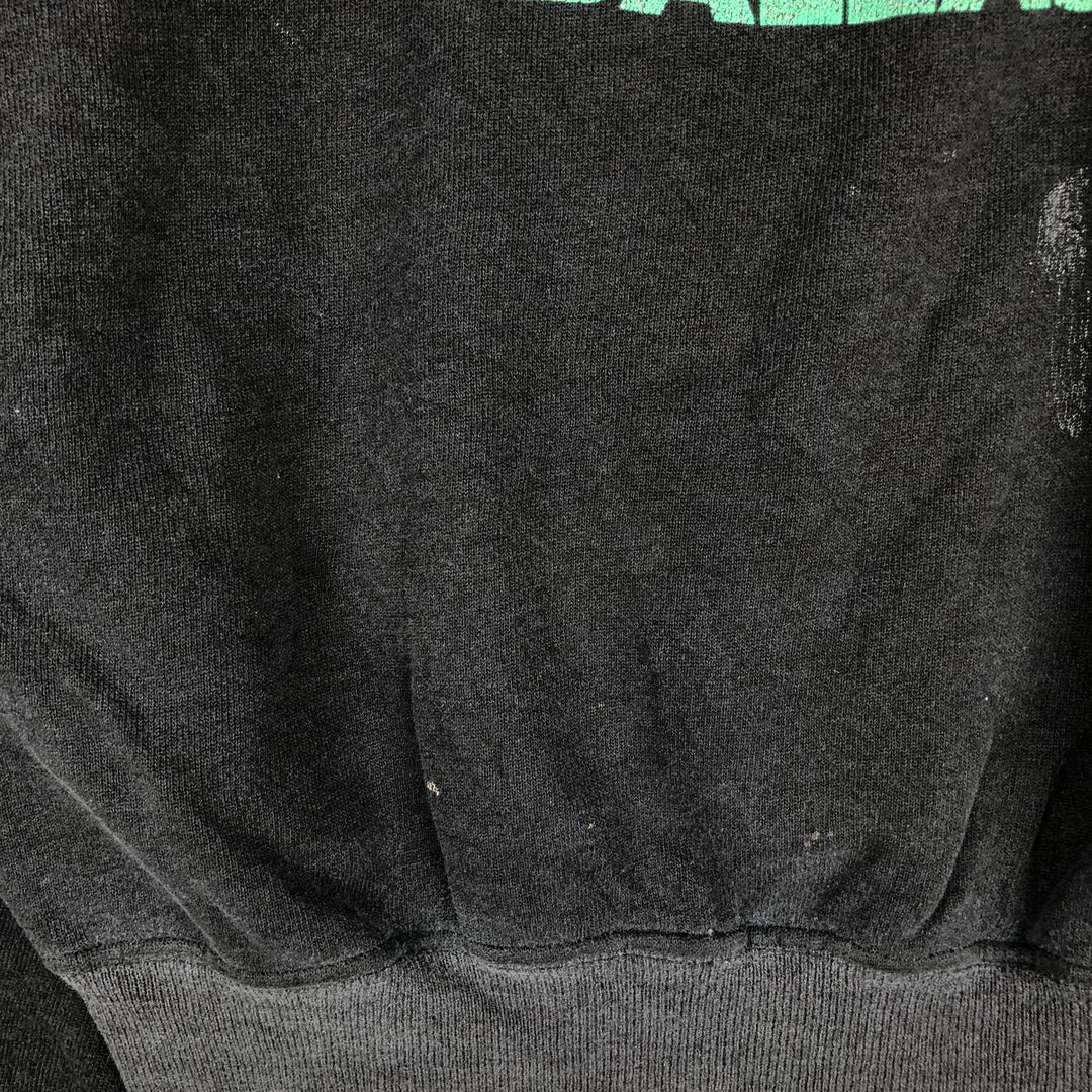 Vintage 1980'S Hanes Hard Rock Cafe Advertising Sweatshirt, Made in USA, Men's XL cotton black type Vintage Second Hand