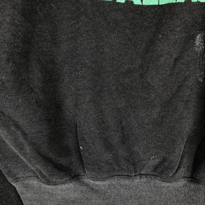 Vintage 1980'S Hanes Hard Rock Cafe Advertising Sweatshirt, Made in USA, Men's XL cotton black type Vintage Second Hand