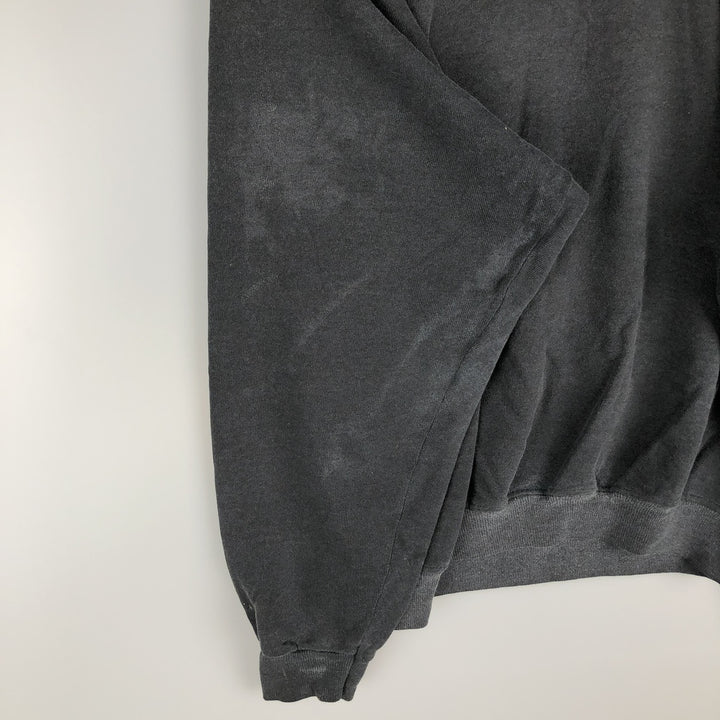 Vintage 1980'S Hanes Hard Rock Cafe Advertising Sweatshirt, Made in USA, Men's XL cotton black type Vintage Second Hand