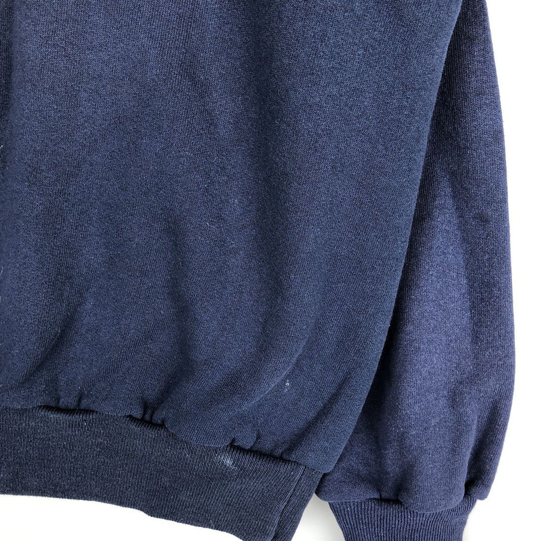 HARD ROCK CAFE Advertising Sweatshirt, Made in USA, Men's Size L cotton navy blue type Vintage Second Hand