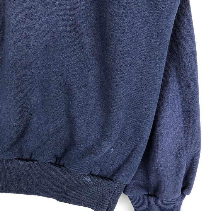 HARD ROCK CAFE Advertising Sweatshirt, Made in USA, Men's Size L cotton navy blue type Vintage Second Hand