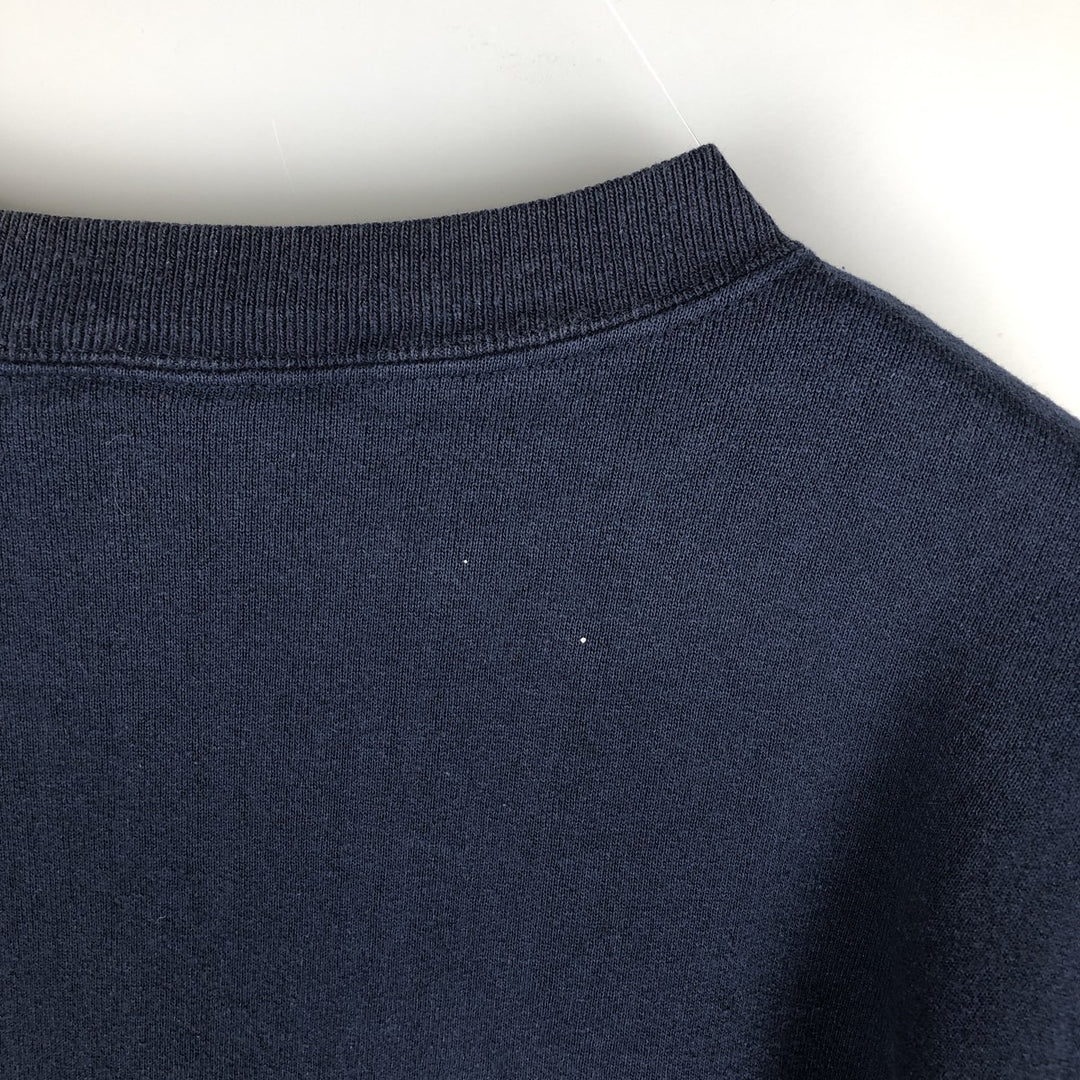HARD ROCK CAFE Advertising Sweatshirt, Made in USA, Men's Size L cotton navy blue type Vintage Second Hand