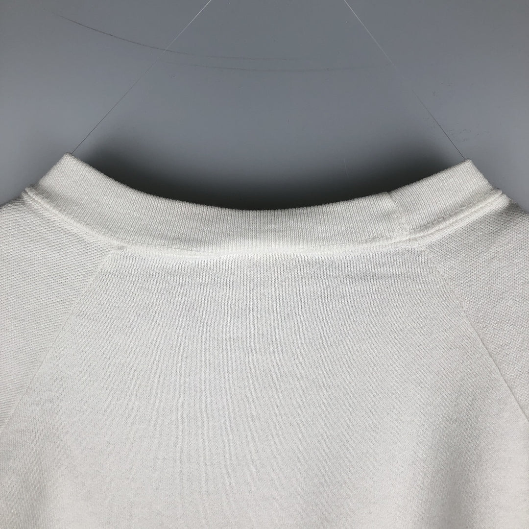 HARD ROCK CAFE Advertising Sweatshirt, Made in USA, Men's XL polyester white type Vintage Second Hand
