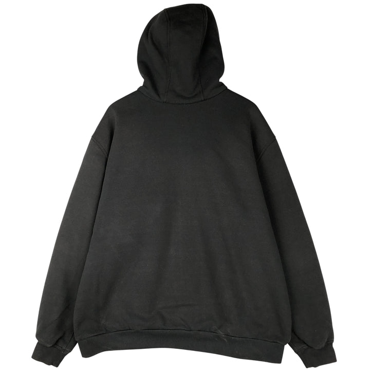 Carhartt Sweat Full Zip Hoodie Men's XL cotton black type Vintage Second Hand