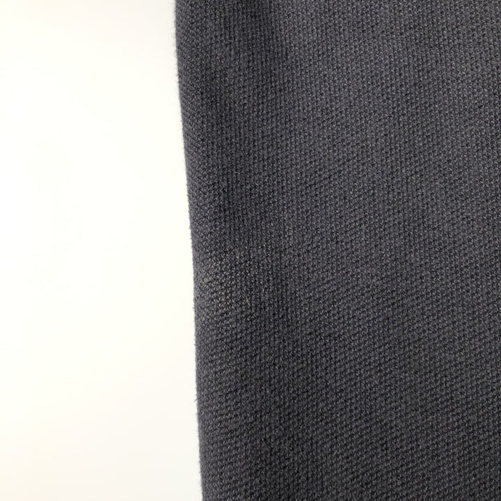Vintage 90'S Ralph Lauren POLO by Ralph Lauren long-sleeved polo shirt, Made in USA, Men's Size L cotton black type Vintage Second Hand