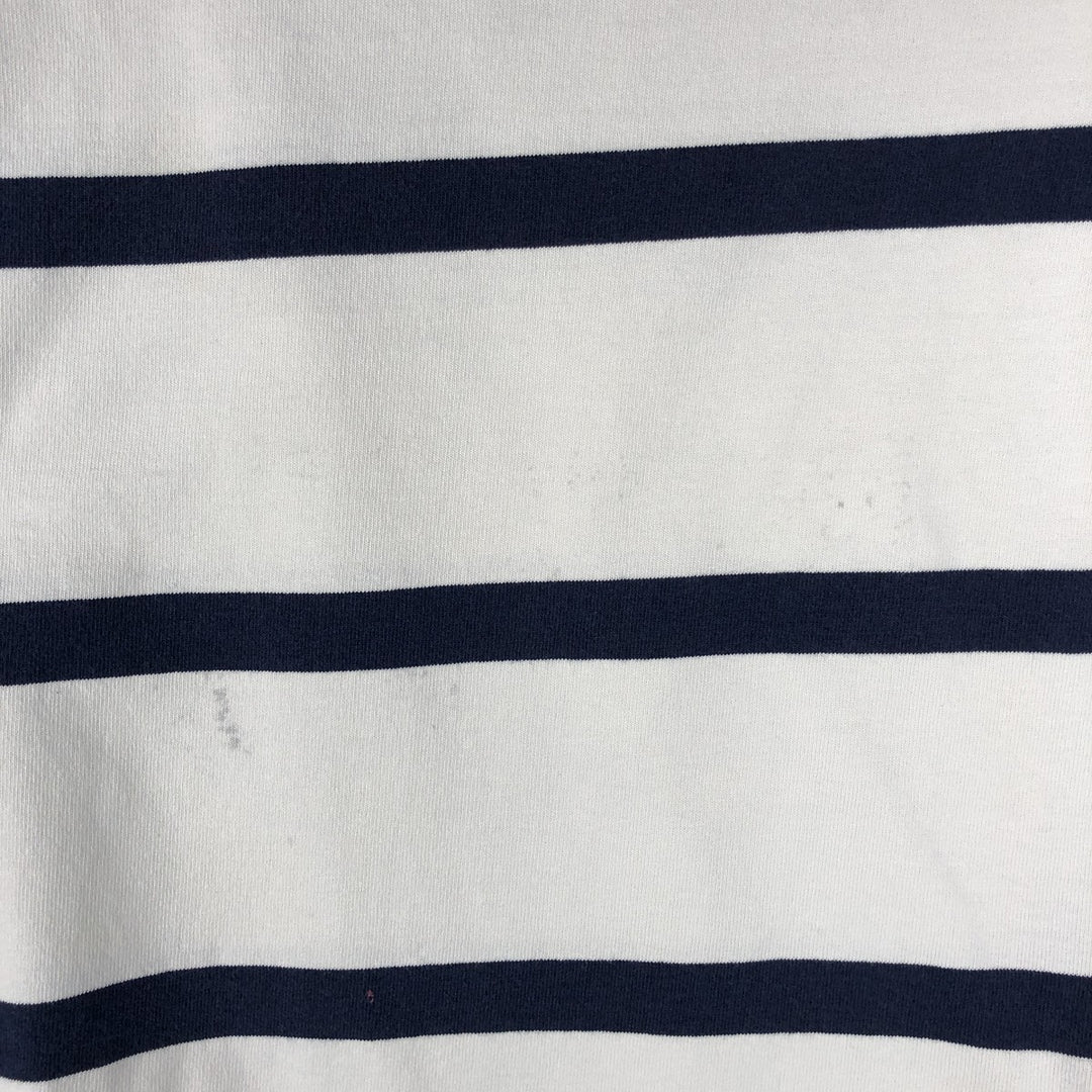 Ralph Lauren POLO by Ralph Lauren long sleeve rugby shirt, men's size L cotton white type Vintage Second Hand