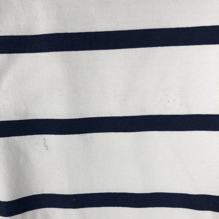 Ralph Lauren POLO by Ralph Lauren long sleeve rugby shirt, men's size L cotton white type Vintage Second Hand