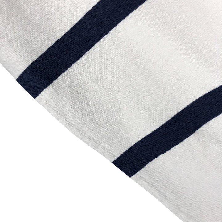 Ralph Lauren POLO by Ralph Lauren long sleeve rugby shirt, men's size L cotton white type Vintage Second Hand