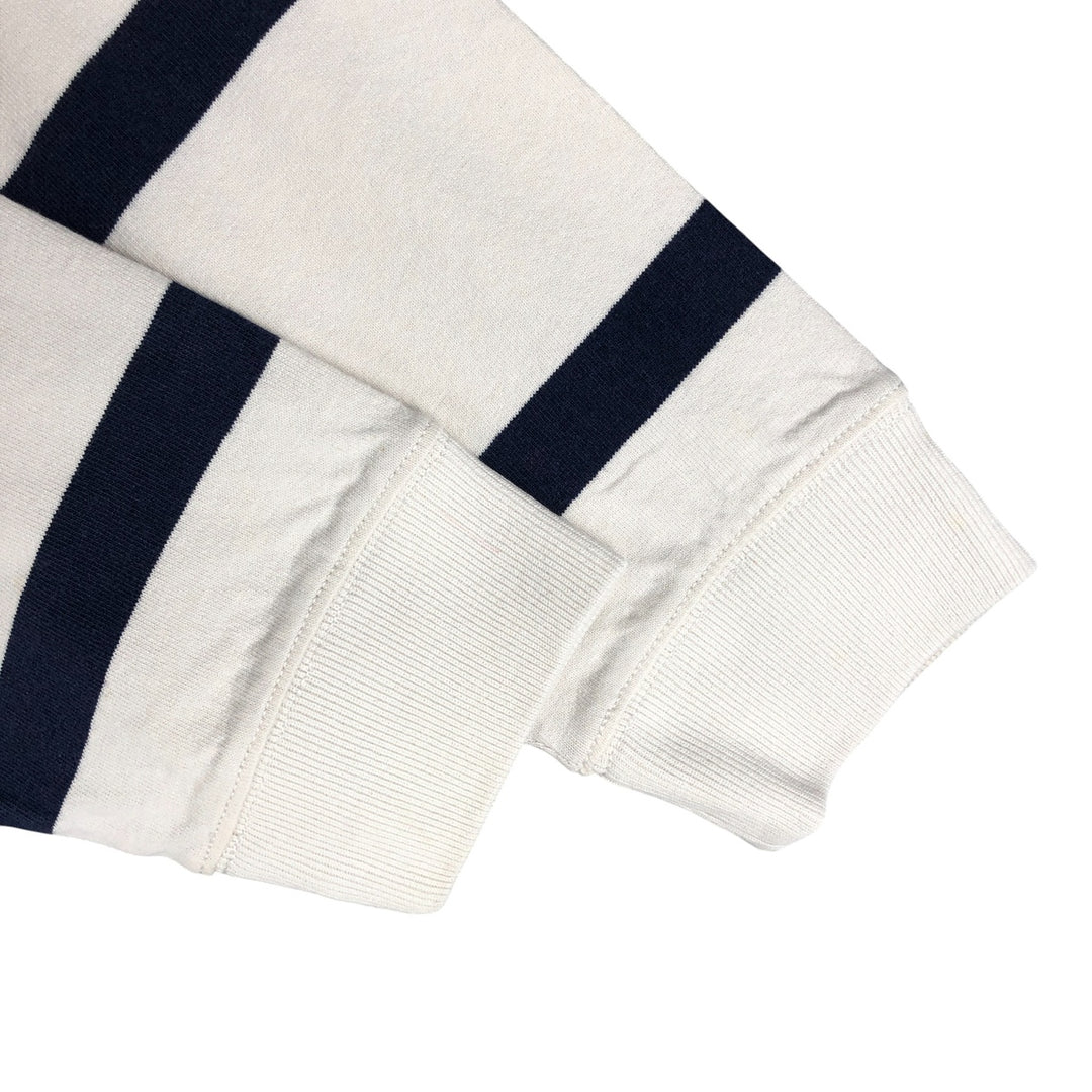 Ralph Lauren POLO by Ralph Lauren long sleeve rugby shirt, men's size L cotton white type Vintage Second Hand