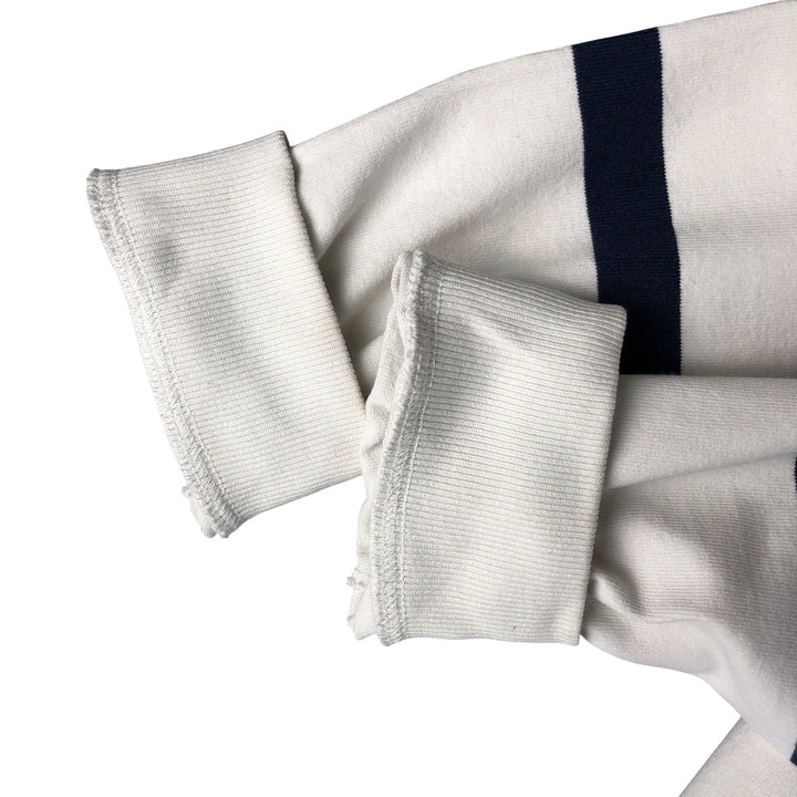 Ralph Lauren POLO by Ralph Lauren long sleeve rugby shirt, men's size L cotton white type Vintage Second Hand