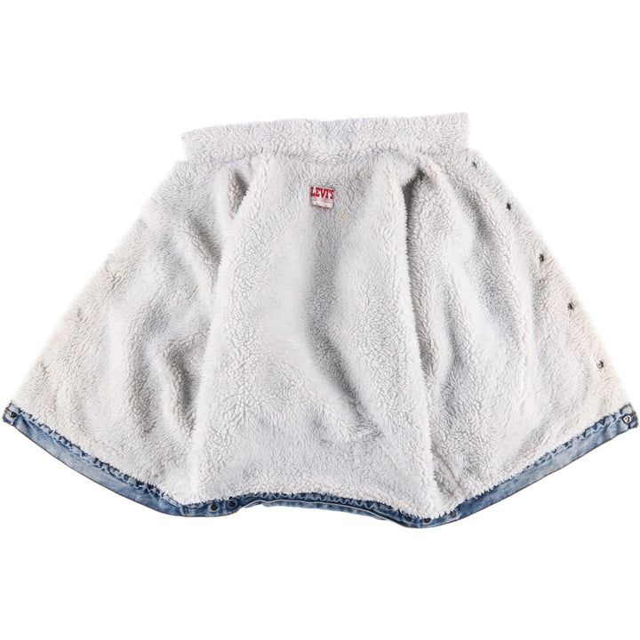 Vintage 80s-90'S Levi's denim jacket, made in the USA, men's size XL unclear blue type Vintage Second Hand