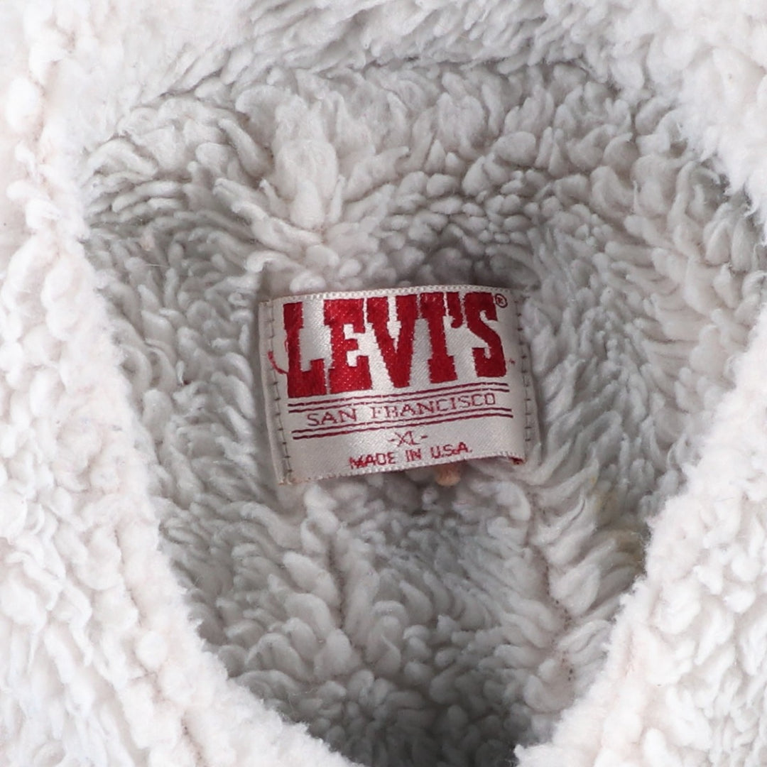 Vintage 80s-90'S Levi's denim jacket, made in the USA, men's size XL unclear blue type Vintage Second Hand