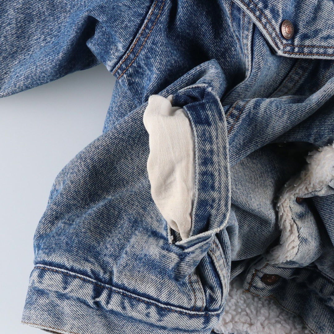 Vintage 80s-90'S Levi's denim jacket, made in the USA, men's size XL unclear blue type Vintage Second Hand