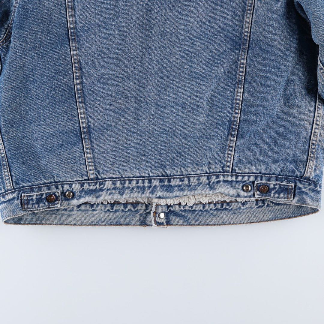 Vintage 80s-90'S Levi's denim jacket, made in the USA, men's size XL unclear blue type Vintage Second Hand