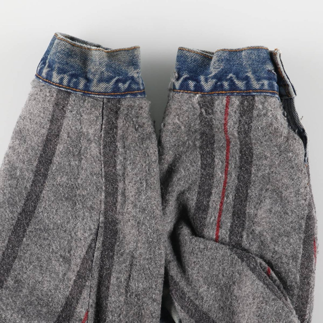 90'S Levi's 71506-0316 denim jacket, made in the USA, men's size M, vintage cotton blue type Vintage Second Hand