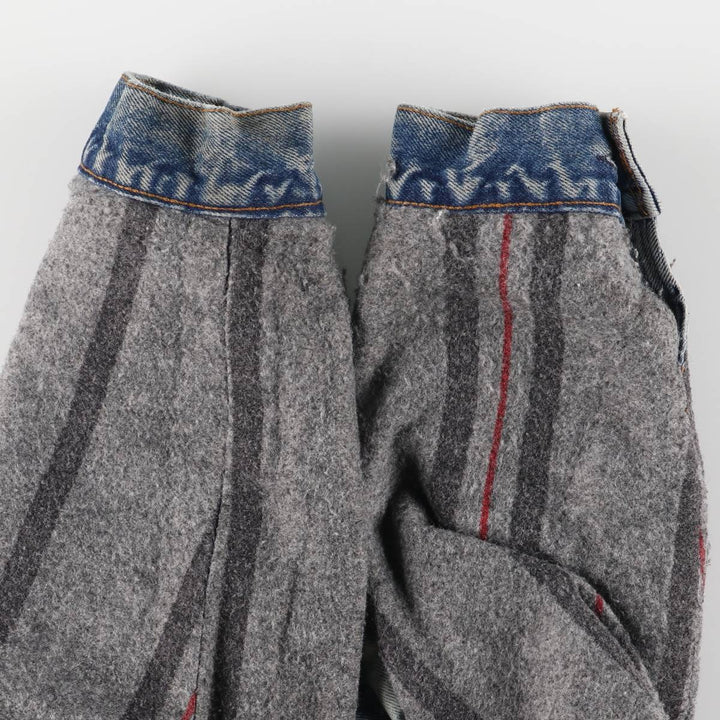 90'S Levi's 71506-0316 denim jacket, made in the USA, men's size M, vintage cotton blue type Vintage Second Hand