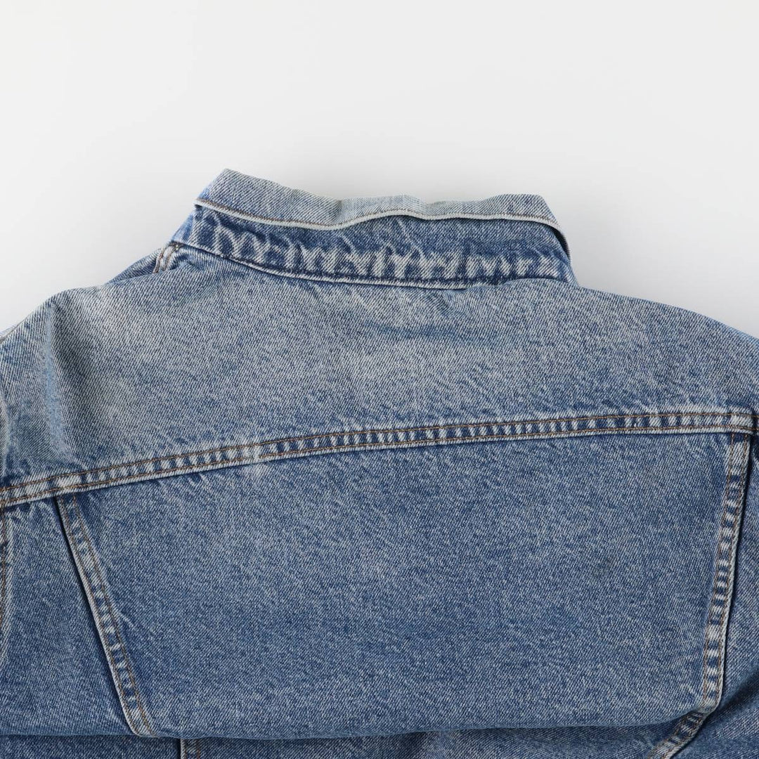 90'S Levi's 71506-0316 denim jacket, made in the USA, men's size M, vintage cotton blue type Vintage Second Hand