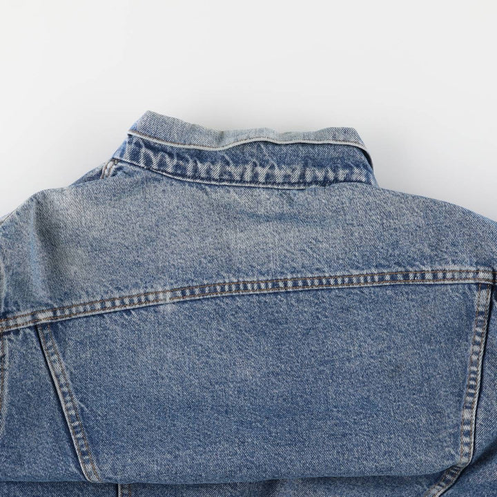 90'S Levi's 71506-0316 denim jacket, made in the USA, men's size M, vintage cotton blue type Vintage Second Hand