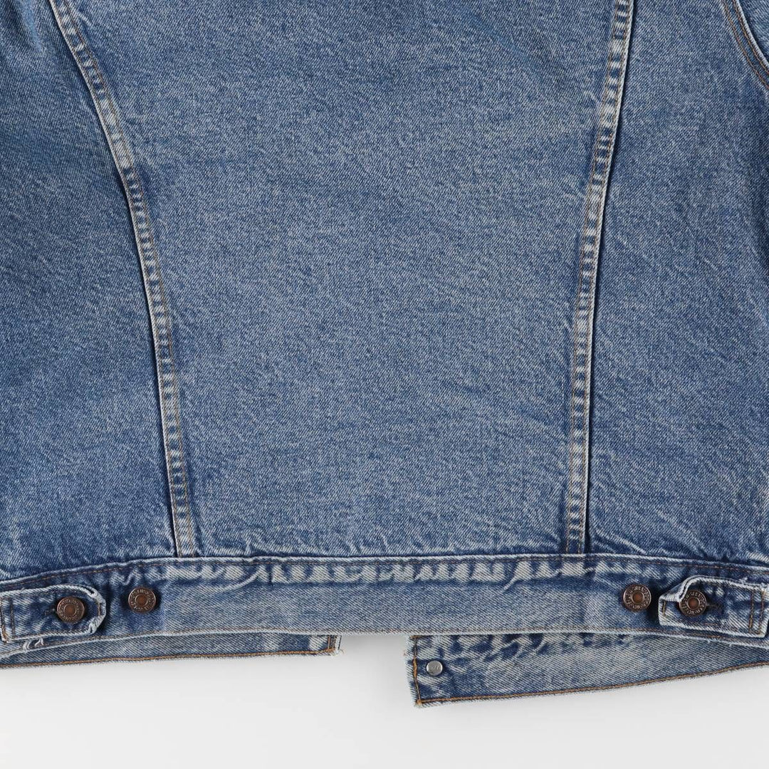 90'S Levi's 71506-0316 denim jacket, made in the USA, men's size M, vintage cotton blue type Vintage Second Hand