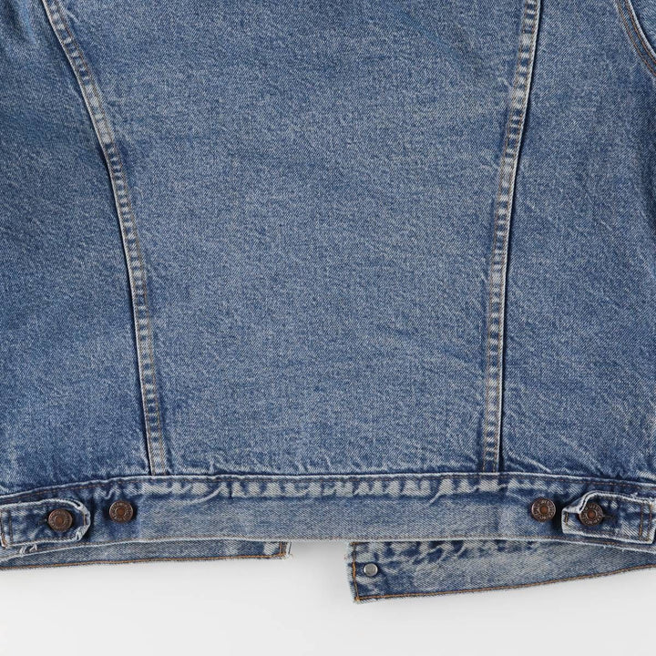 90'S Levi's 71506-0316 denim jacket, made in the USA, men's size M, vintage cotton blue type Vintage Second Hand