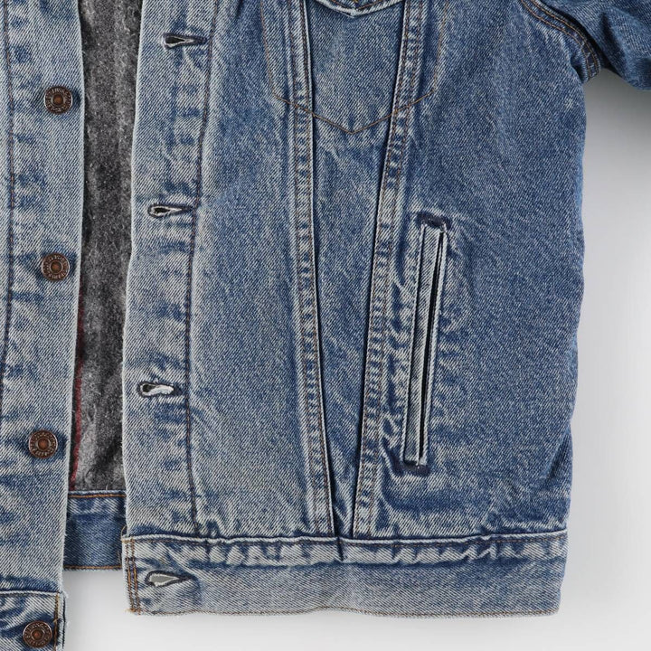 90'S Levi's 71506-0316 denim jacket, made in the USA, men's size M, vintage cotton blue type Vintage Second Hand
